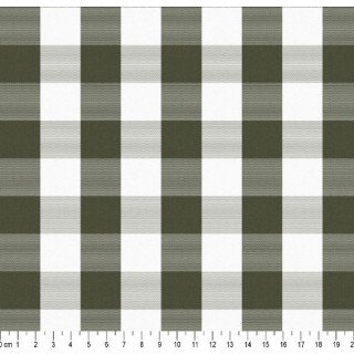 Tecido Fio Tinto Xadrez 30XM cor - 1139 (Verde Musgo)